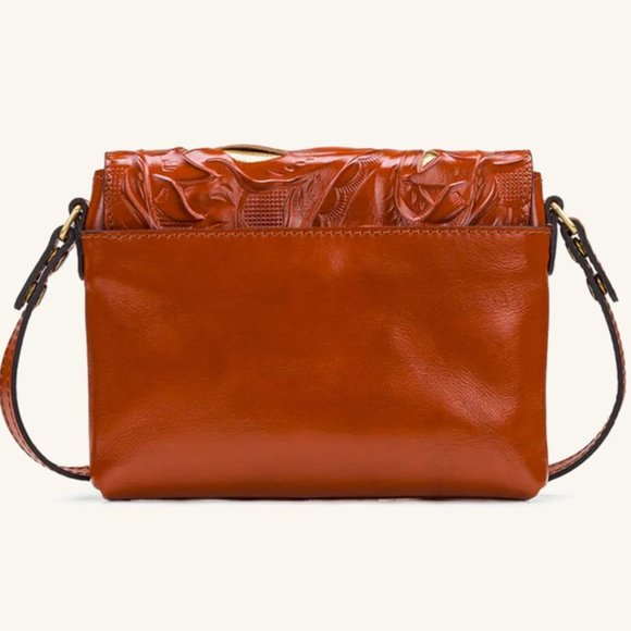 Patricia Nash Corfu Crossbody Cutout Tooled - Picture 4 of 9